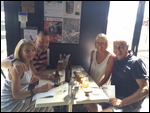 Awesome lunch in Riverhead with Dave and Sharon