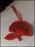 Lovely Christmas tree decoration gift from Sharon