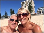 Today's selfie on the beach