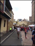 Old man on old streets at The Rocks