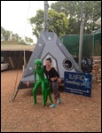 Refuelled at Wycliffe Well - UFO country