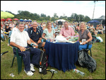 Happy group at the Jool Holland show