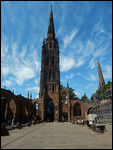 The spire that survived the bombings
