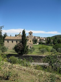 Chapel and Town Lourmarin