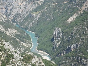 Senic View of inlet in Canyon