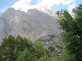 Shear Face Italian Alps