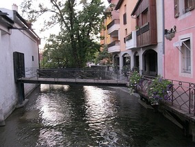 Small canal edge of Old town