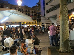 Evening in La Rambla 2