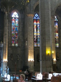 Stain Glass Sta. Maria del Mar