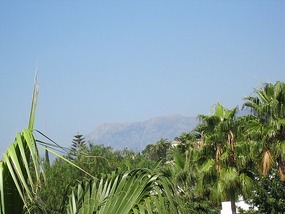View from our Balcony