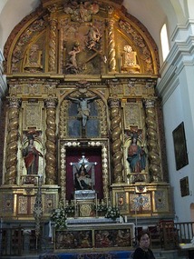 Altar of Church of Santa Maria