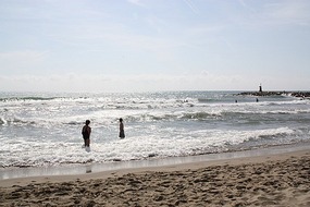 Cabopino Beach Ryan and Connor