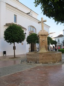 Fountain in Marbella old town