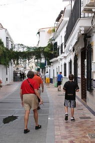 Nerja walk path