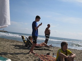 Ryan on Cabopino Beach