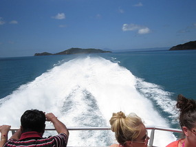 Wave Piercer underway