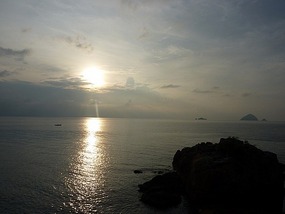 Sun set 