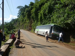 The bus we almost got
