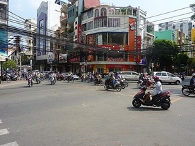 The traffic we had to contend with