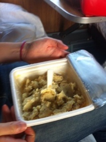 Our instant mash ... Yum