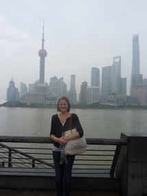 The view of Pudong from The Bund