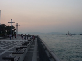 Honk Kong harbour