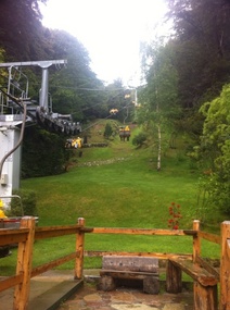 The start of the chair lift