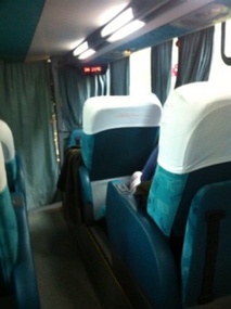 On the bus to Iguazu