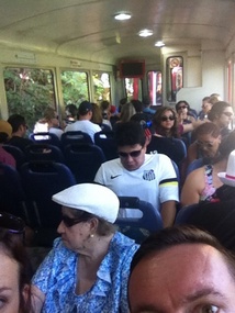 On the way up to the christ