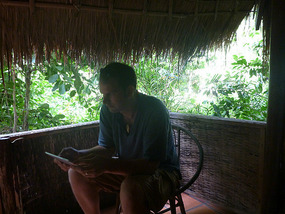 Bodhi Villa - relaxing in our bungalow