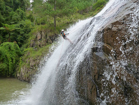 Two more meters to go, then we jump