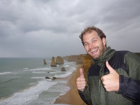 Twelve Apostles in the rain!