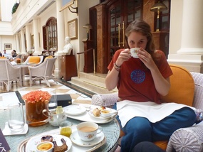Posh tea at The Imperial
