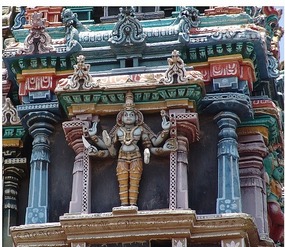 Painted carvings 