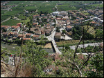 Looking down from the Castello di Arco