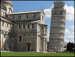 The best known leaning tower