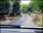...on some narrow country roads