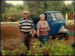Aunty and Uncle down on the farm