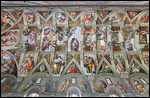 Ceiling of Sistine Chapel