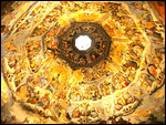 Inside the Duomo dome