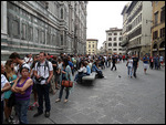 The Florence Duomo Dome Queue [after 45 minutes]