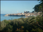 Cefalu [from the train]