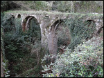 Ancient foot bridge, Corpo di Cava