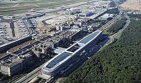 Terminal & Hilton Hotel, Frankfurt Airport