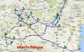 Milan to Bologna