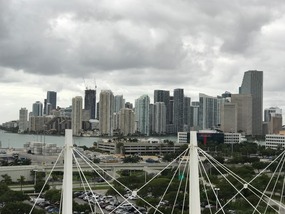 Miami from the top decks