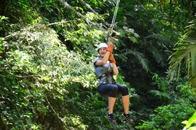 Alicia Zip Lining