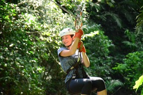 Alicia Zip Lining