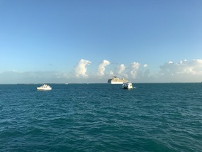The ship from the tender