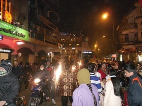 Saturday Night at Hanoi's Old Market